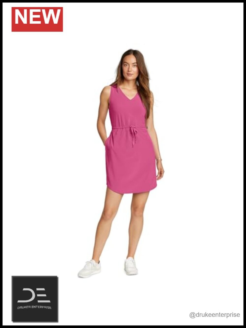 Wr Departure Tank Dress Sleeveless Sheath Casual Spring Summer